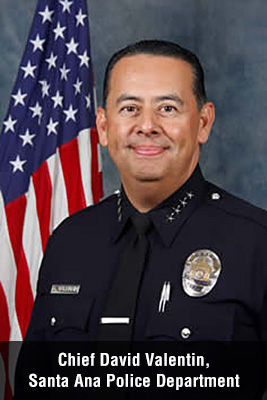 Chief David Valentin Santa Ana Police Department